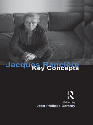 cover image of Jacques Ranciere